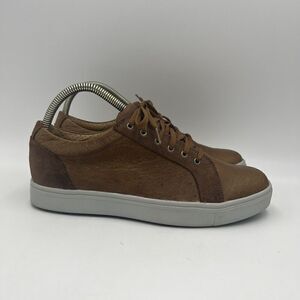 FootJoy Sz 8 Club Casuals Blucher‎ Spikeless Cognac Leather Lace Up Golf Shoes